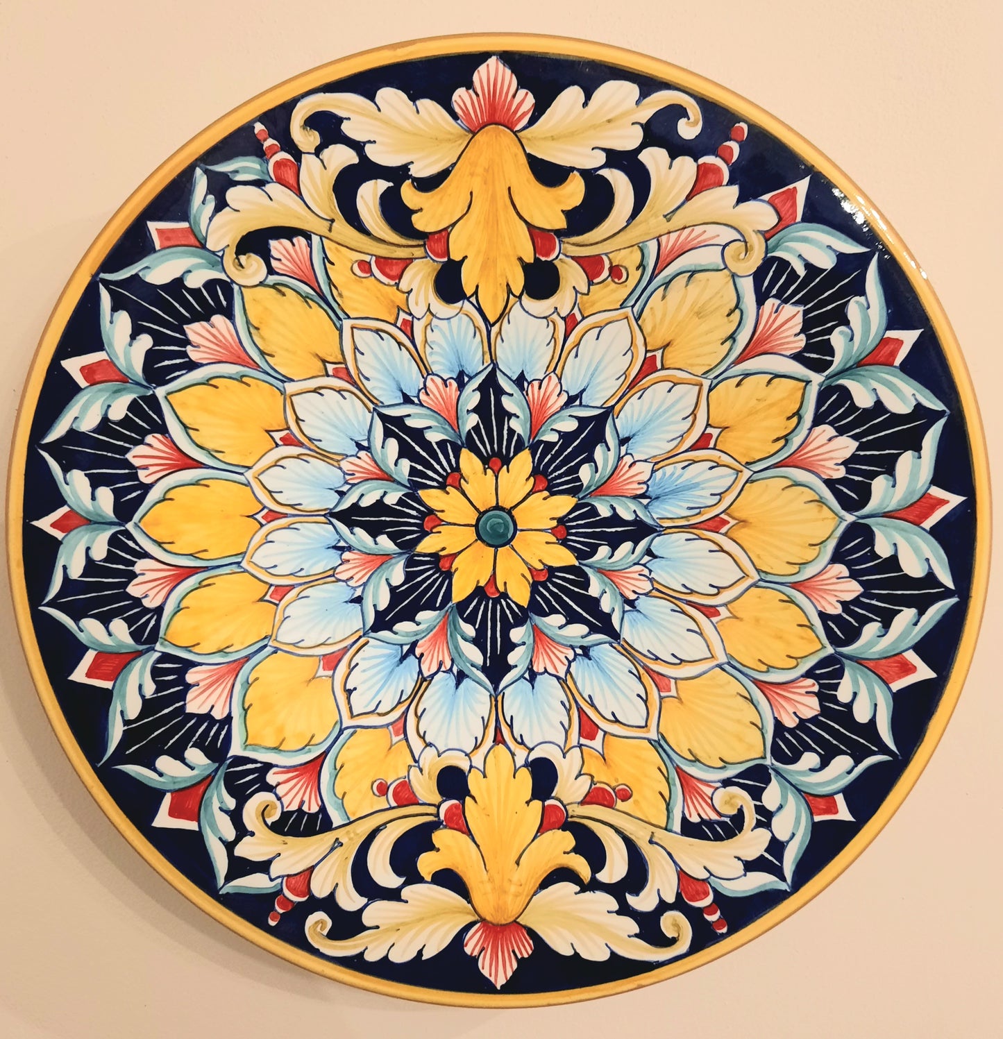 Vario geometric Plate cm 30