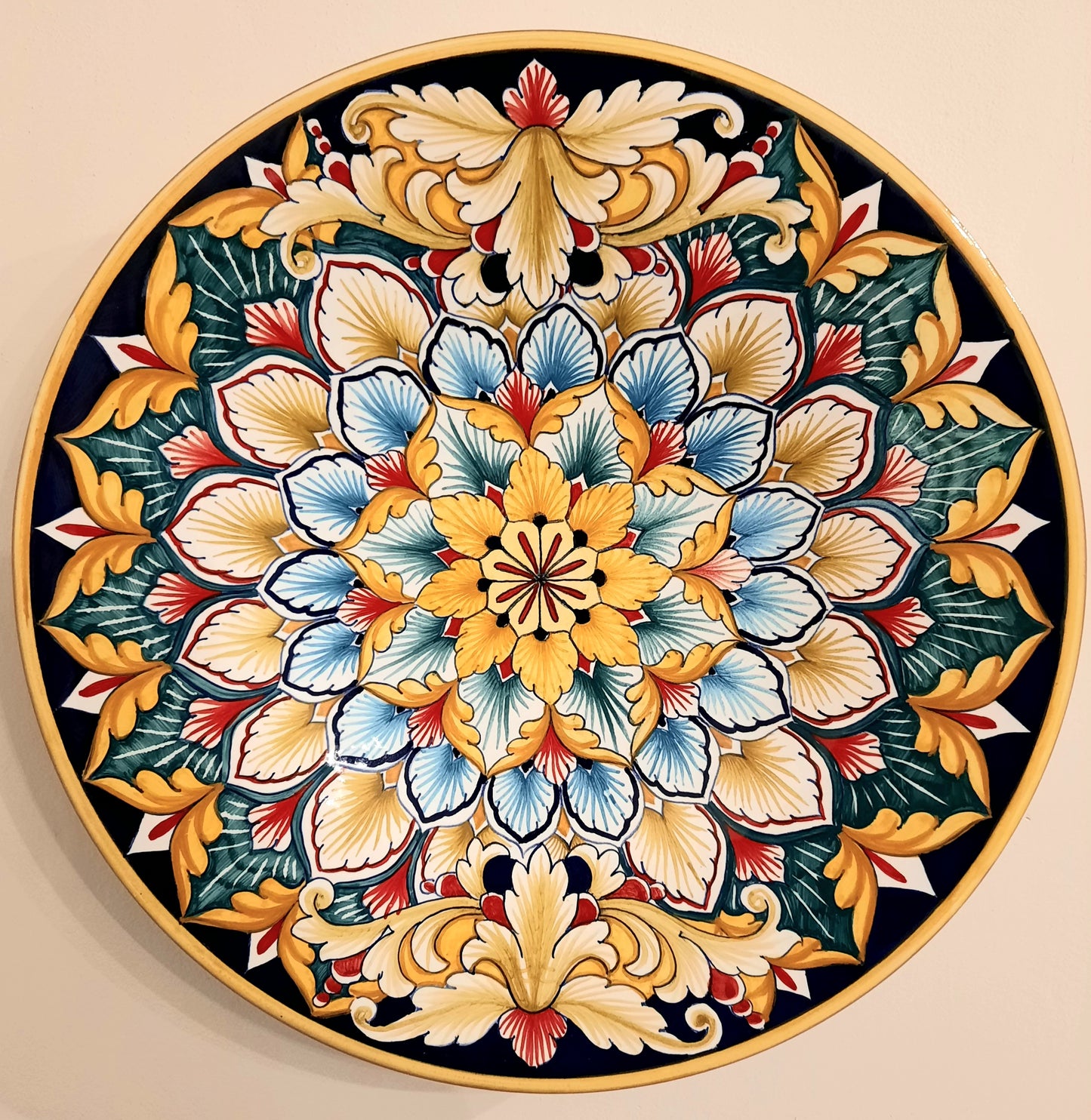 Vario geometric Plate cm 30
