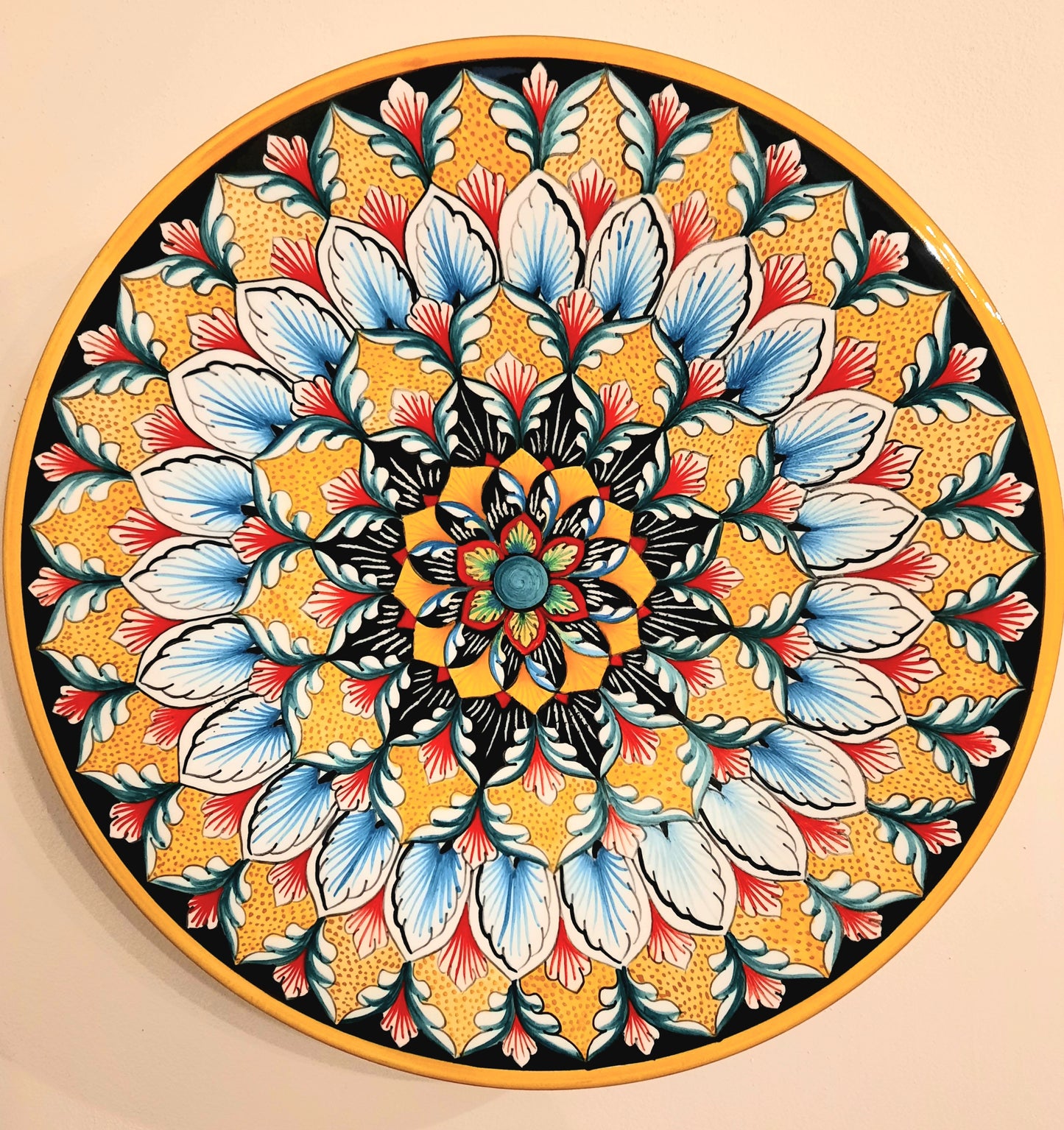 Vario geometric Plate cm 30