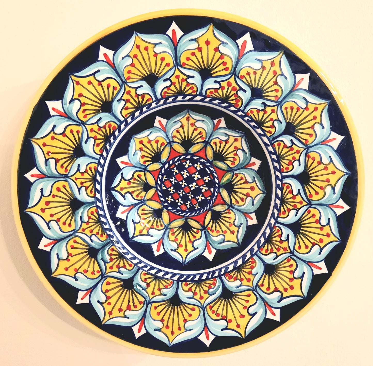 Vario geometric Plate cm 20