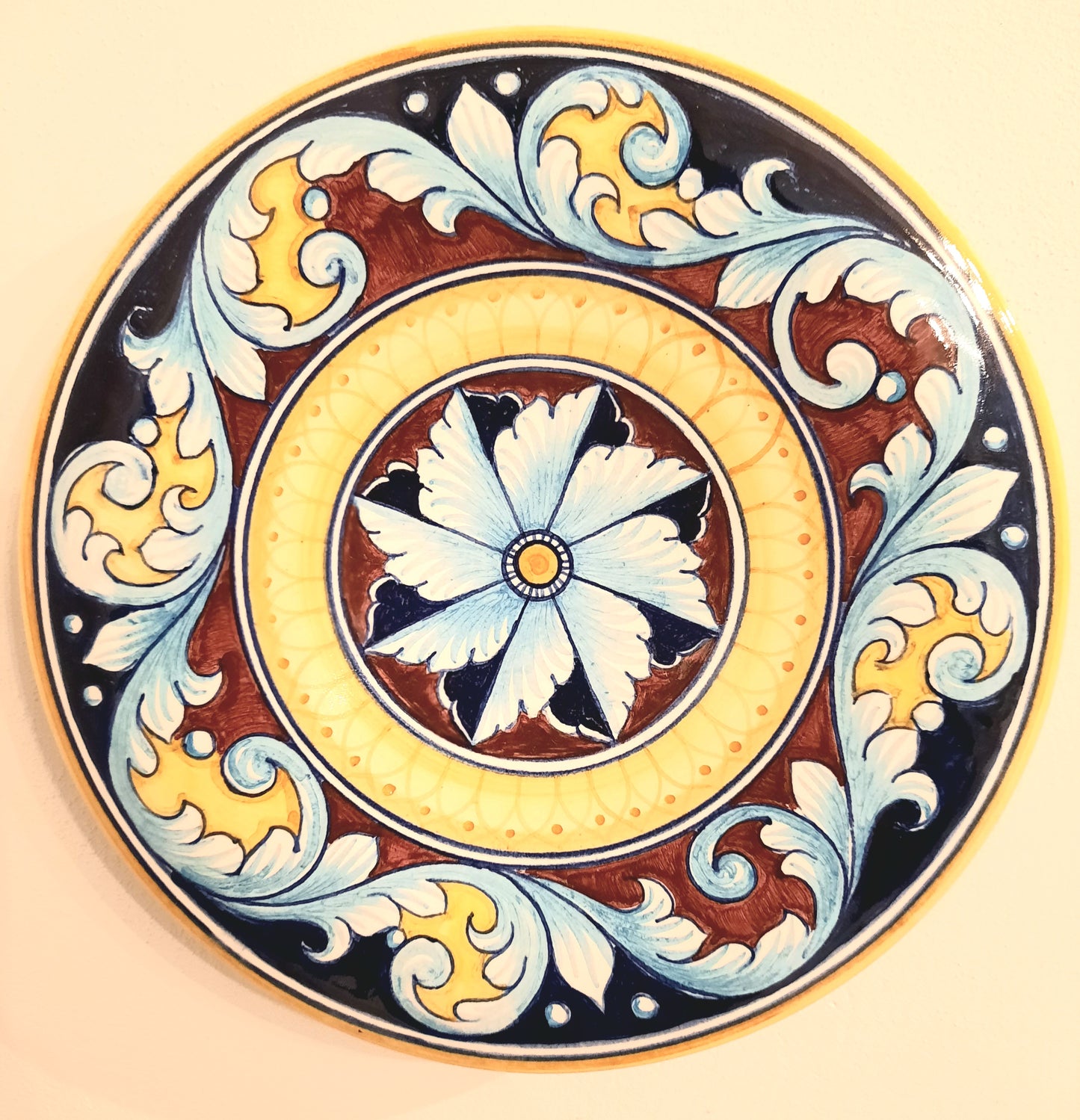 Vario geometric Plate cm 20