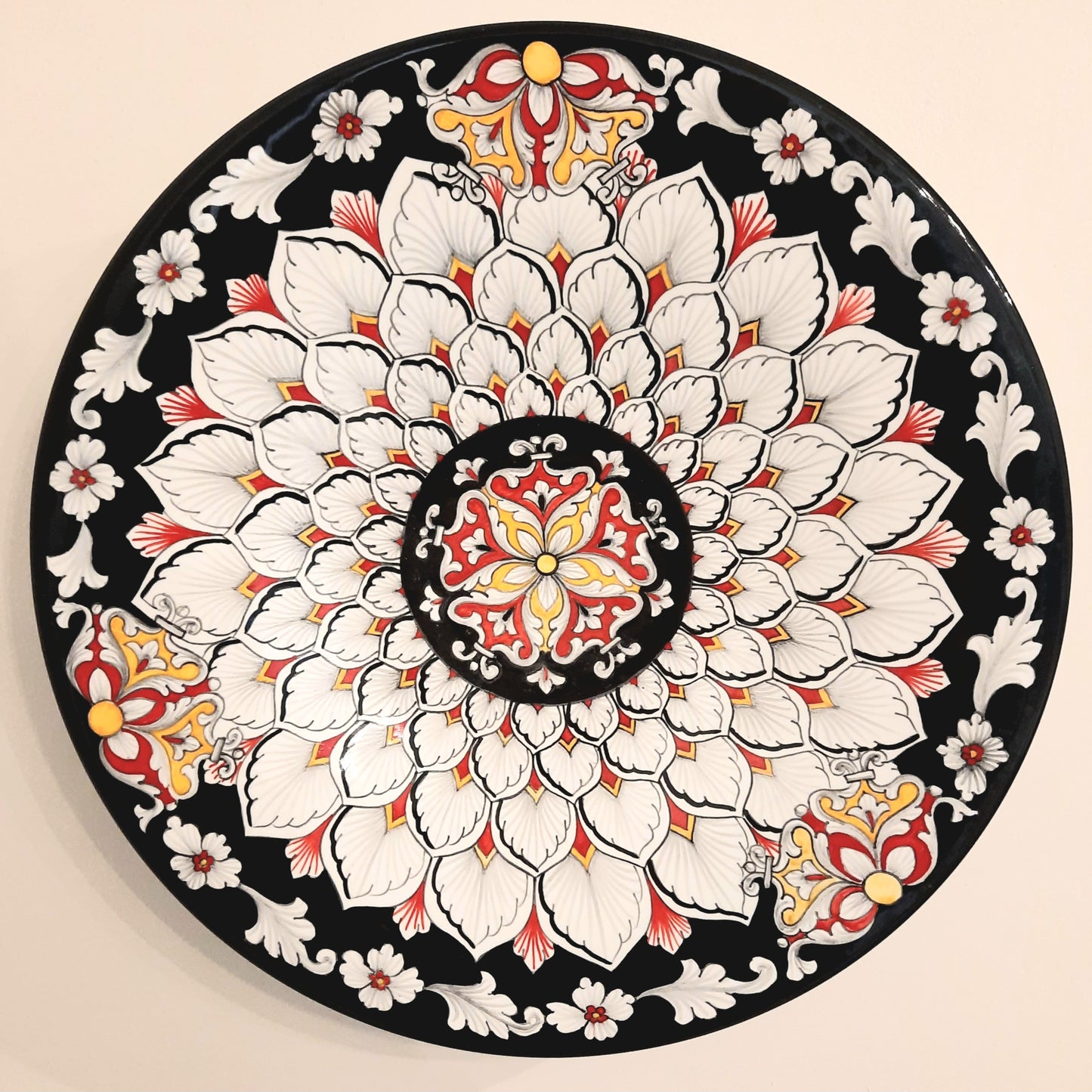 Vario geometric Plate cm 35