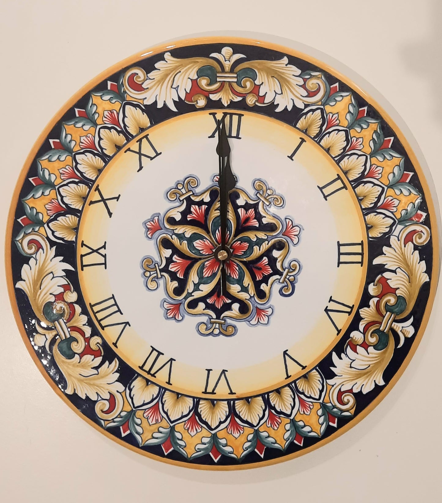 Vario geometrico Orologio da muro cm 33