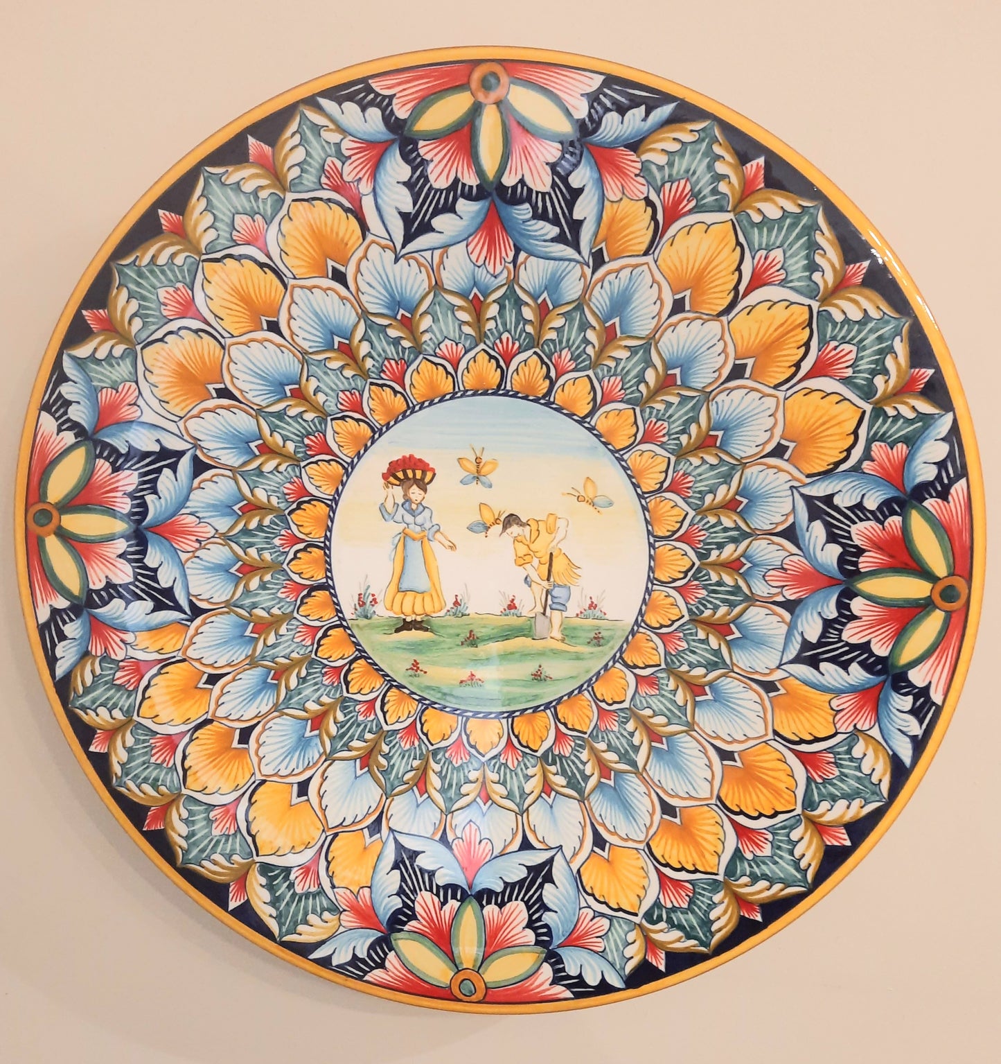 Vario geometrico Piatto cm 42