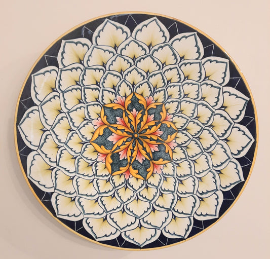 Vario geometrico piatto cm 42