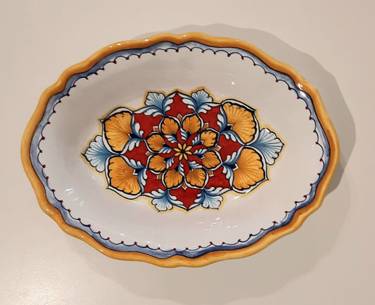 Vario geometrico Ciotola ovale 25x19x5