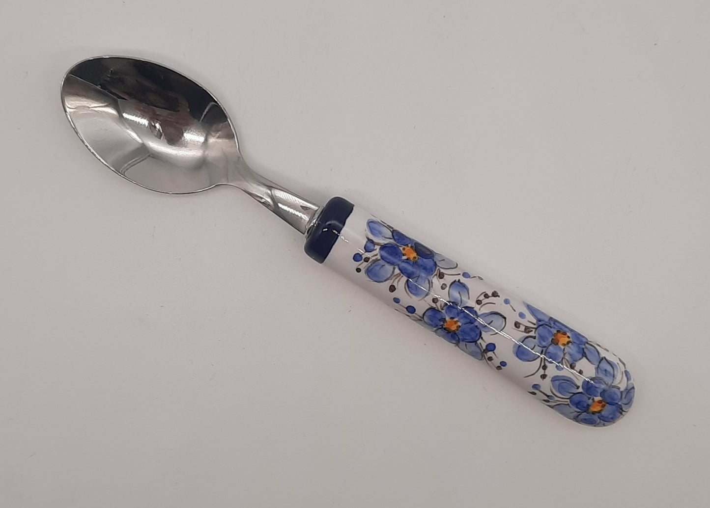 Blue Flowers Decor Table Spoon