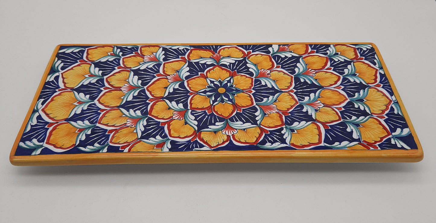 Vassoio rettangolare piatto