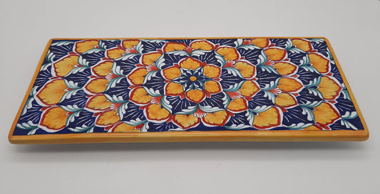 Vassoio rettangolare piatto