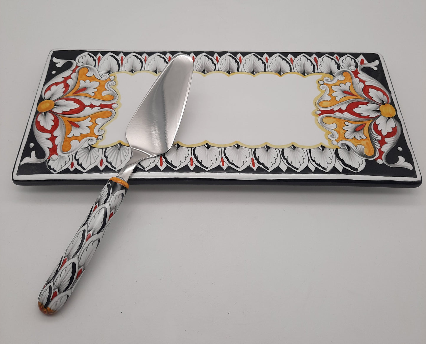 Vassoio rettangolare piatto