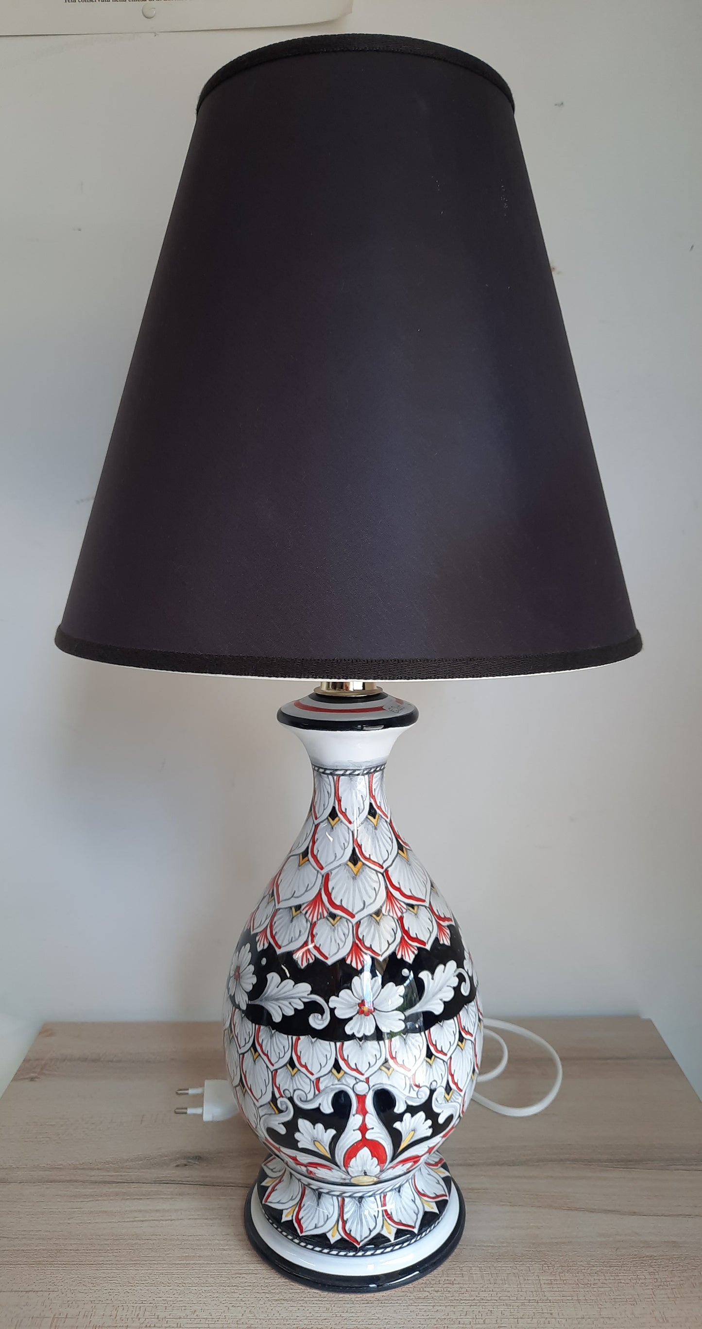 Lamp with hat 30 cm