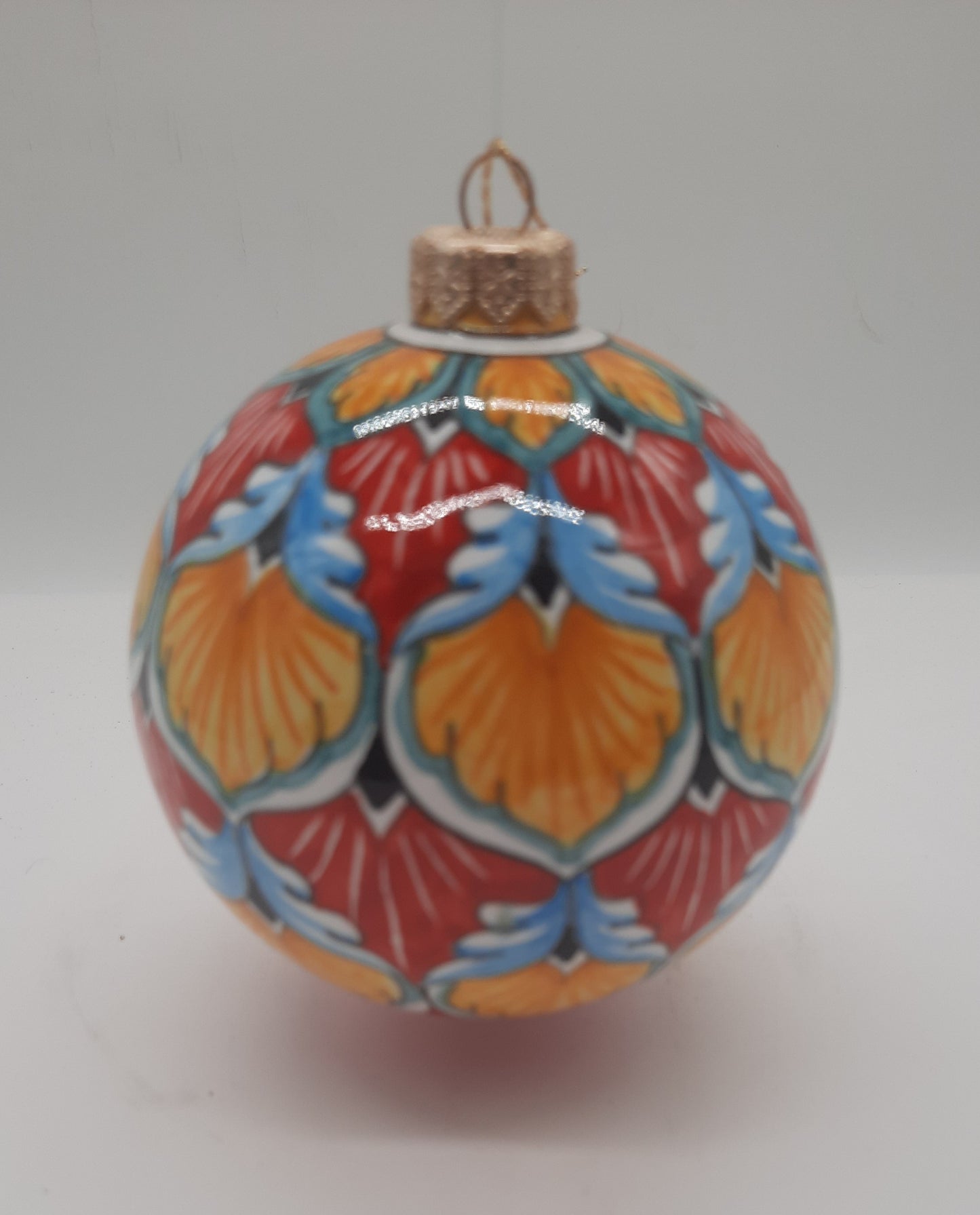 Round Christmas ball 10 cm