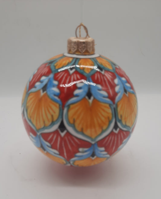 Round Christmas ball 10 cm